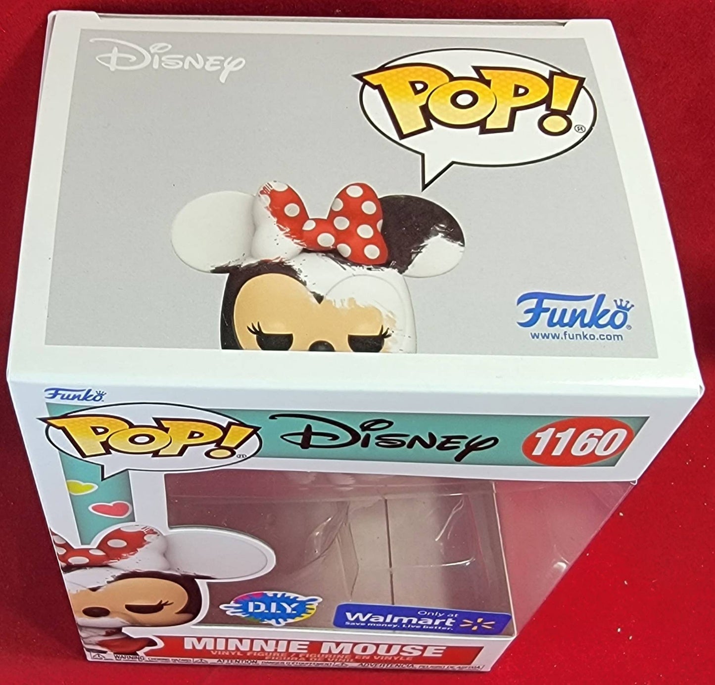 D.i.y. minnie mouse Wal-Mart exclusive funko # 1160 (nib)
