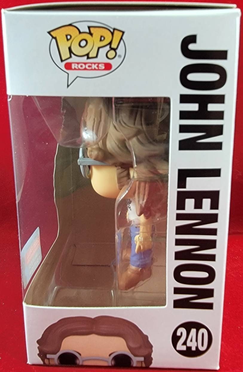 John Lennon 2021 fall convention exclusive funko # 240 (nib)