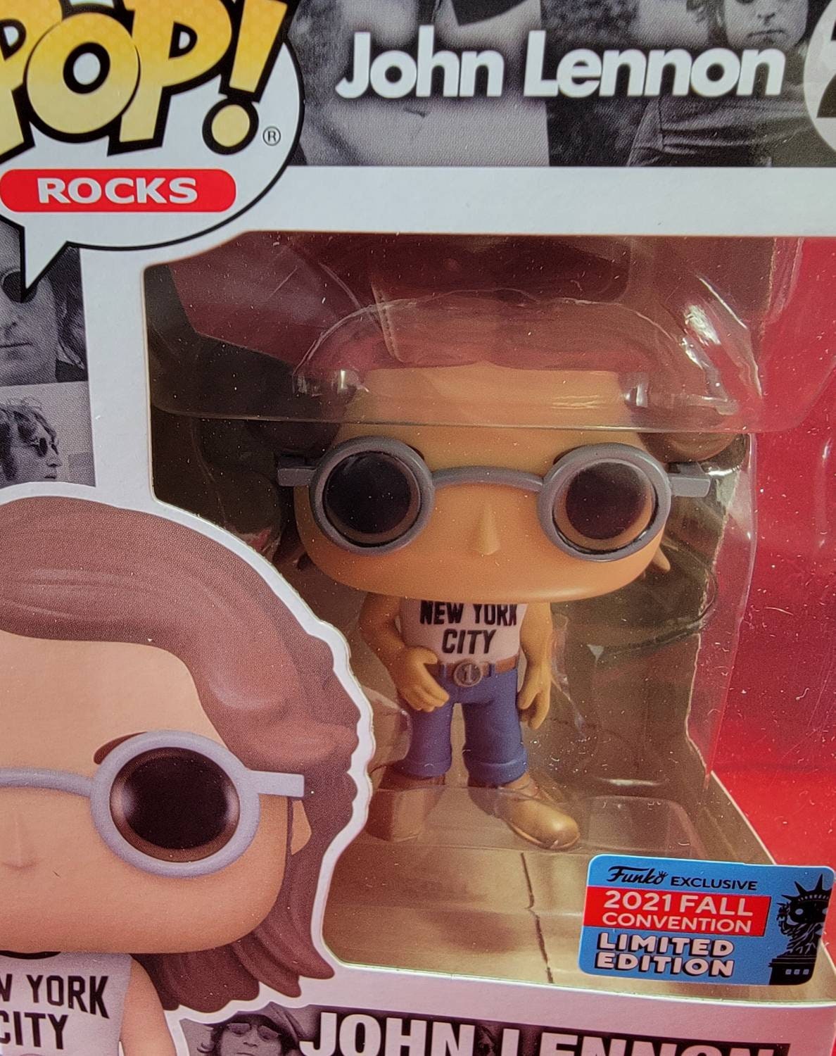 John Lennon 2021 fall convention exclusive funko # 240 (nib)