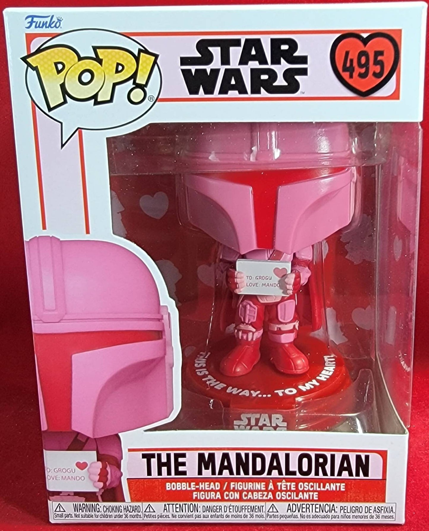 The Mandalorian funko # 495 (nib)