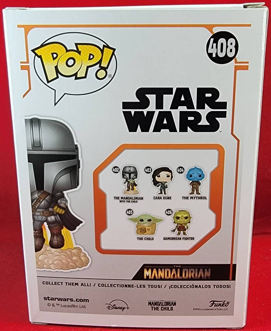 The Mandalorian fye exclusive funko # 408 (nib)