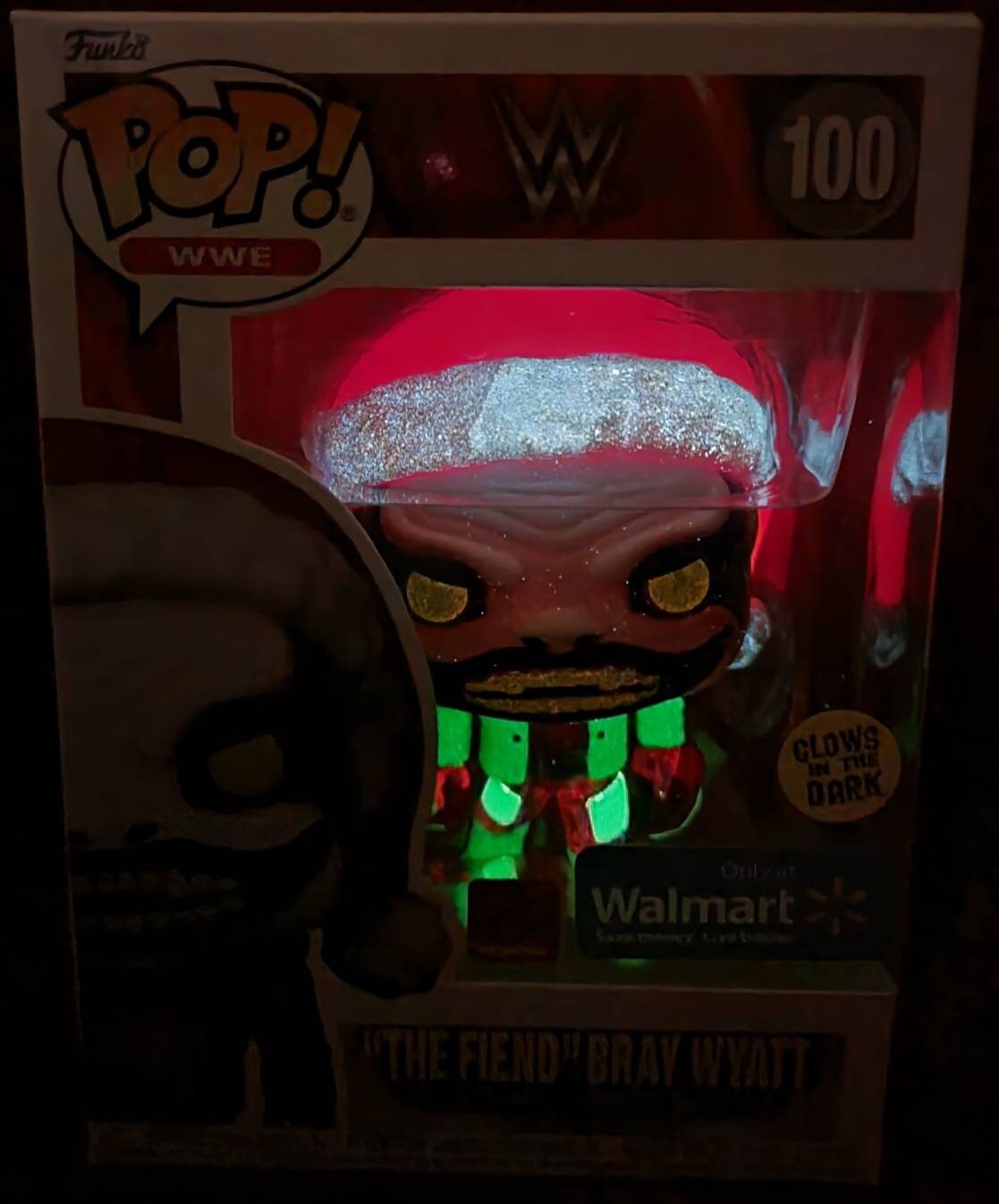 The fiend bray wyatt Wal-Mart exclusive funko # 100 (nib)