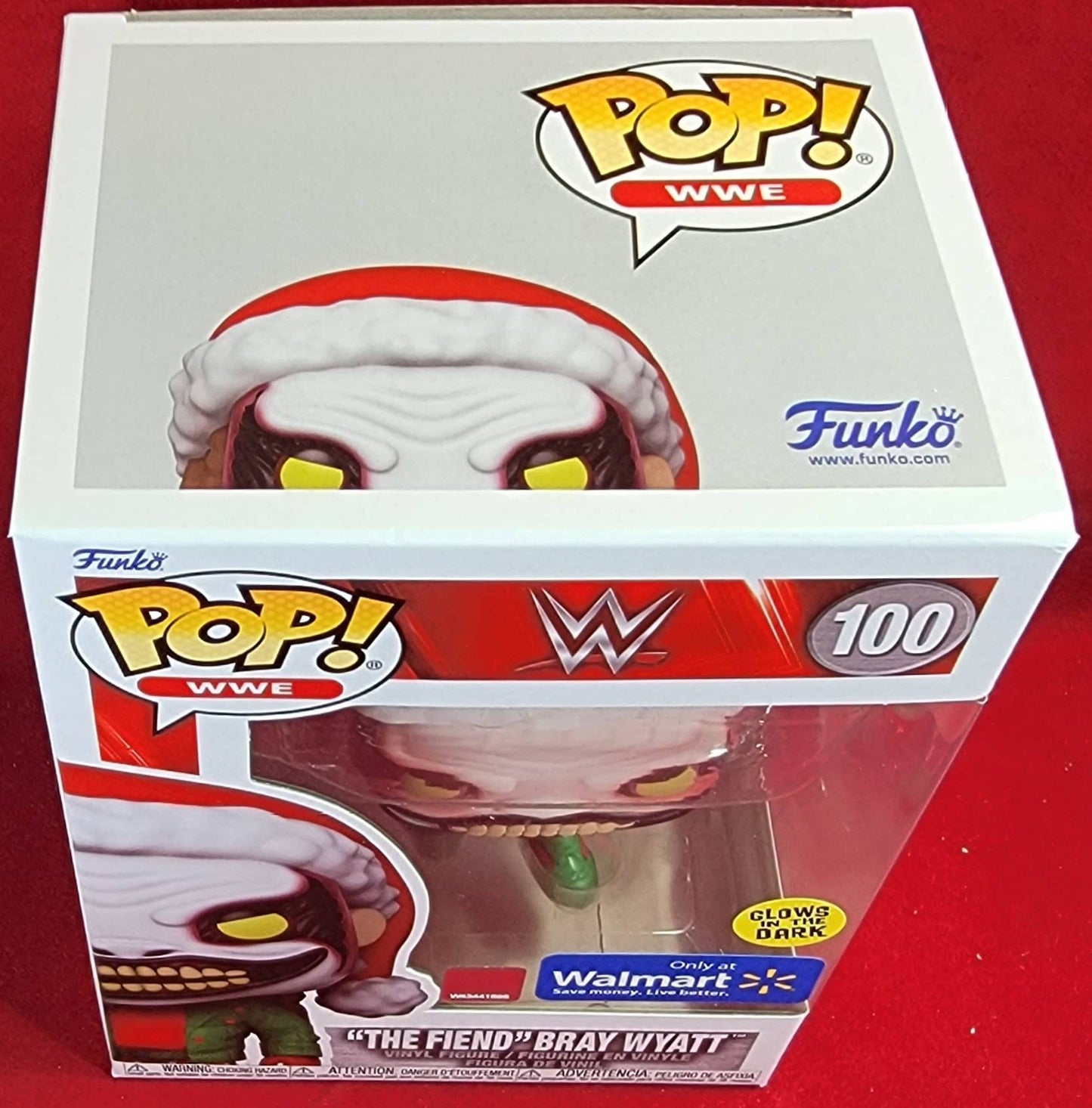 The fiend bray wyatt Wal-Mart exclusive funko # 100 (nib)