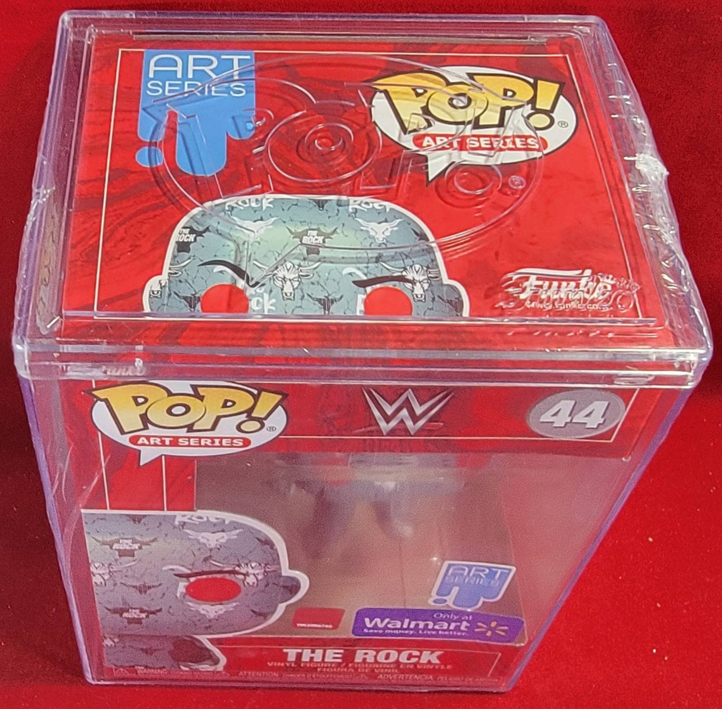 The rock Wal-Mart exclusive # 44 funko (nib)