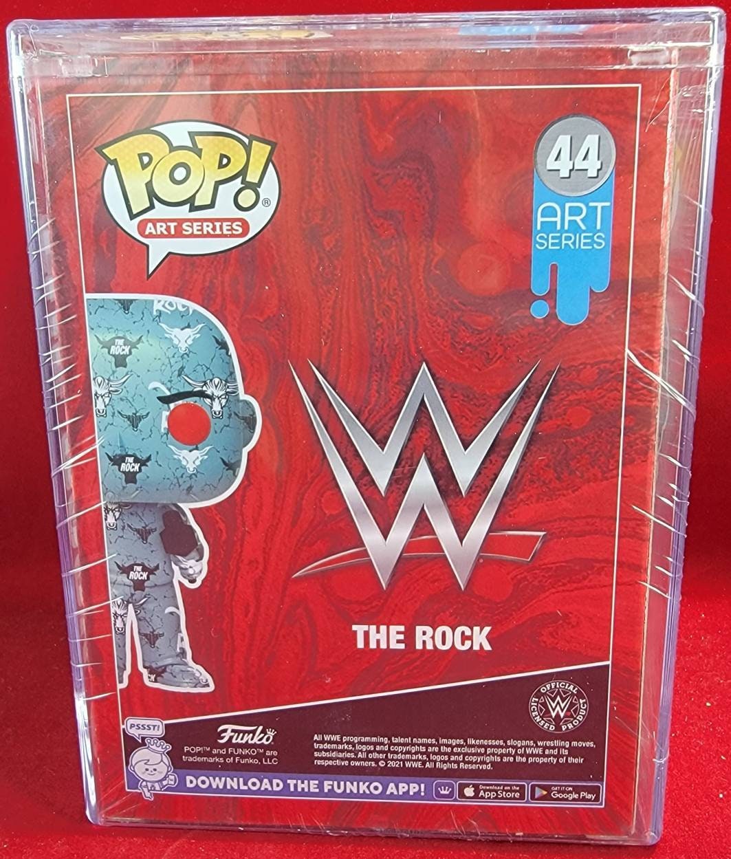 The rock Wal-Mart exclusive # 44 funko (nib)
