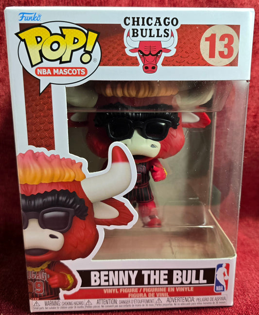 Funko Pop! Basketball: Benny The Bull # 13 (Nib)
With pop protector