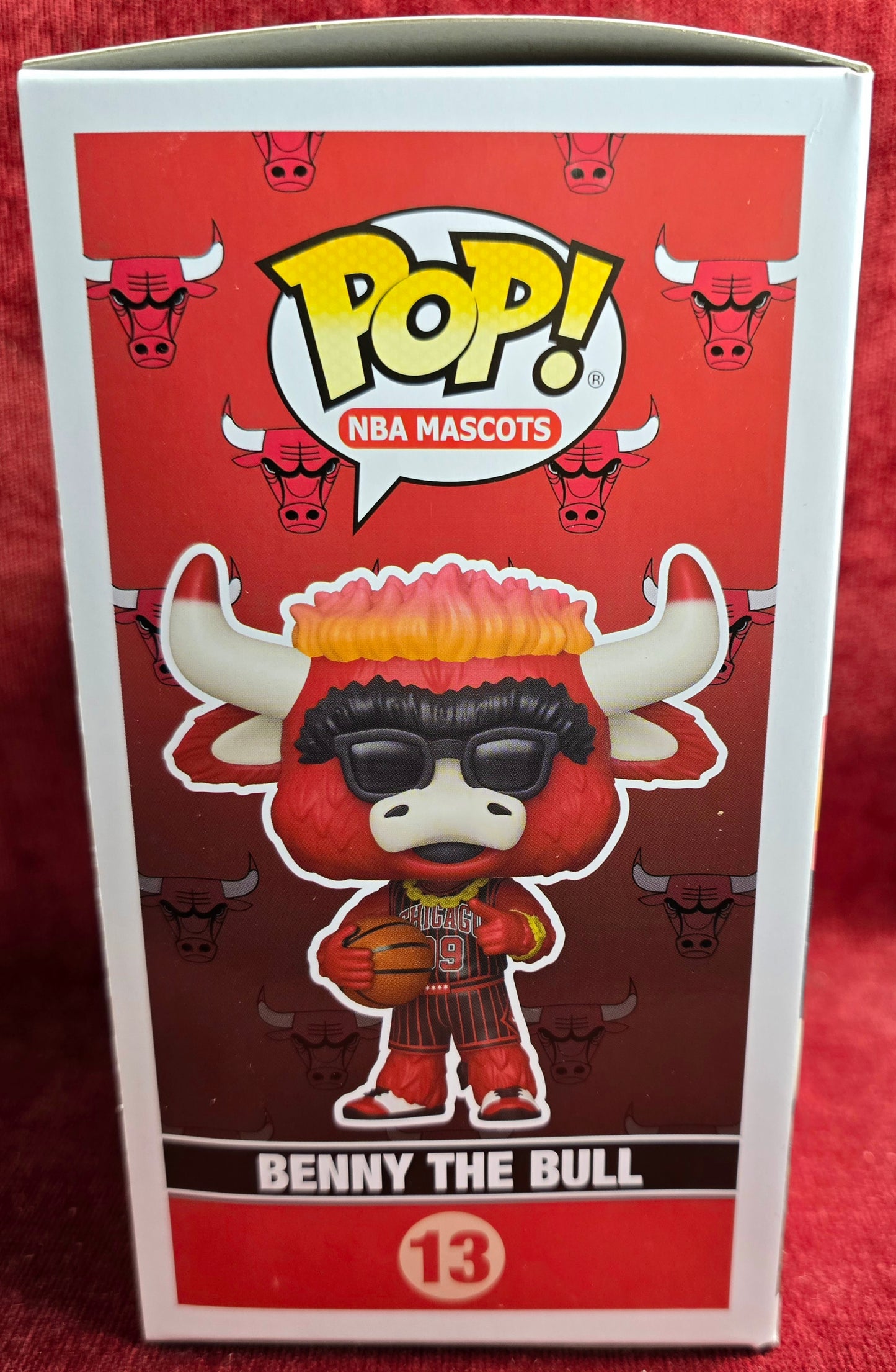 Funko Pop! Basketball: Benny The Bull # 13 (Nib)
With pop protector