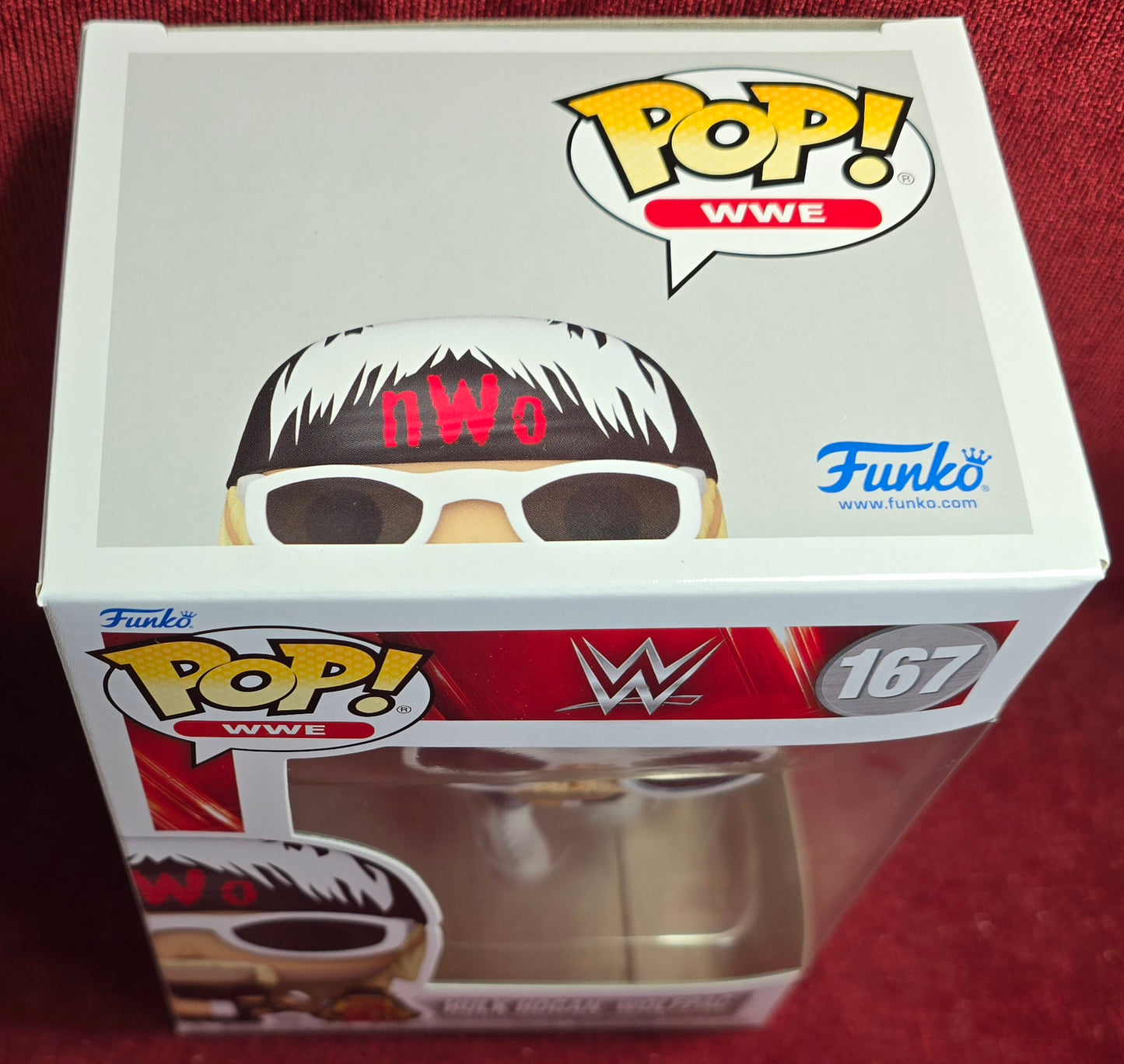 Funko Pop! WWE: Hulk Hogan Wolfpac # 167 (Nib)
With pop protector