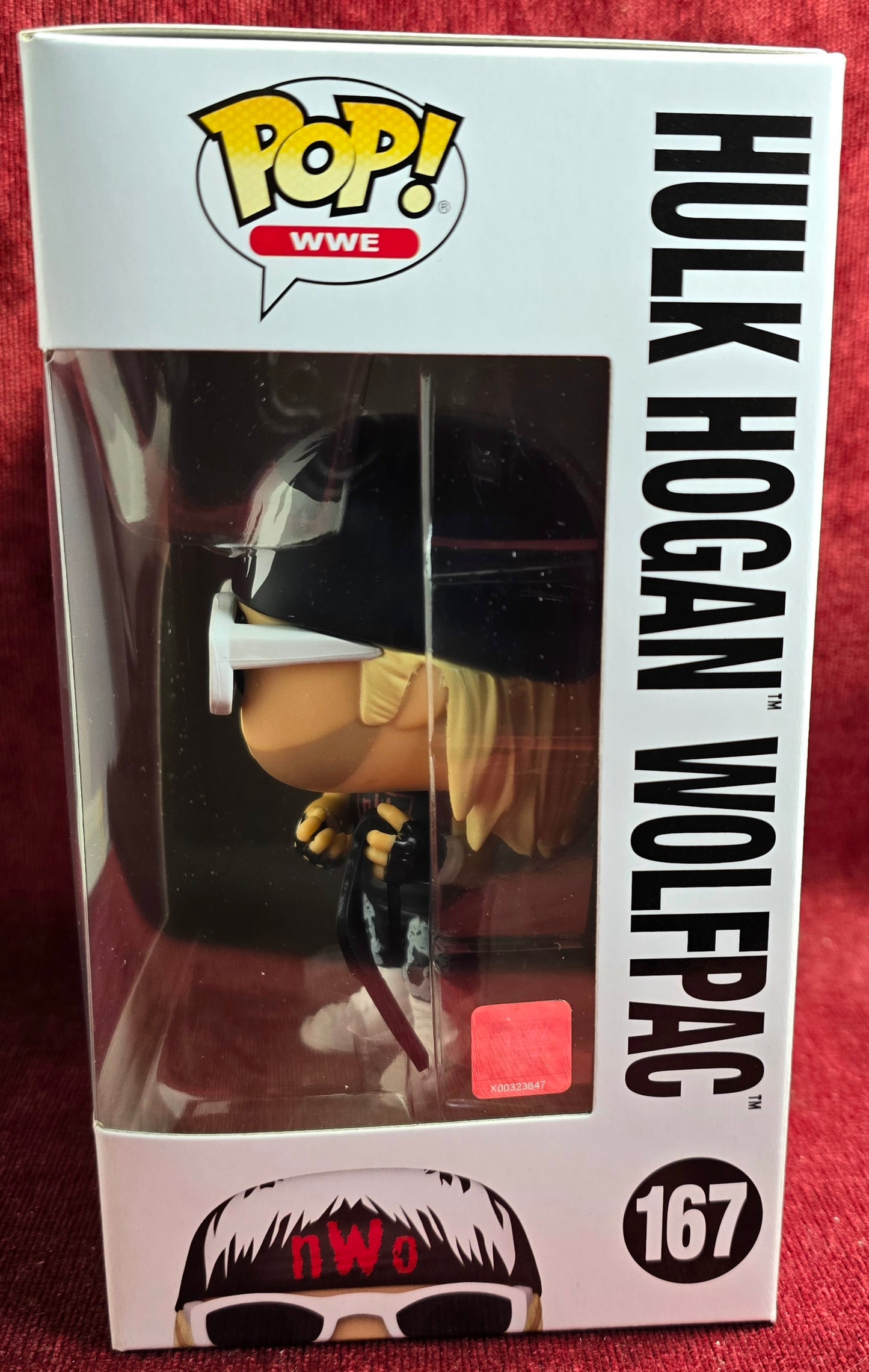 Funko Pop! WWE: Hulk Hogan Wolfpac # 167 (Nib)
With pop protector