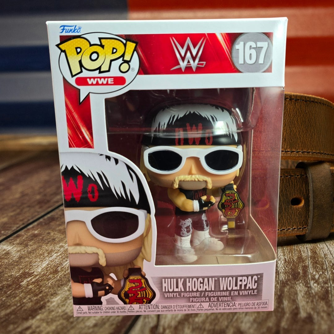 Funko Pop! WWE: Hulk Hogan Wolfpac # 167 (Nib)
With pop protector