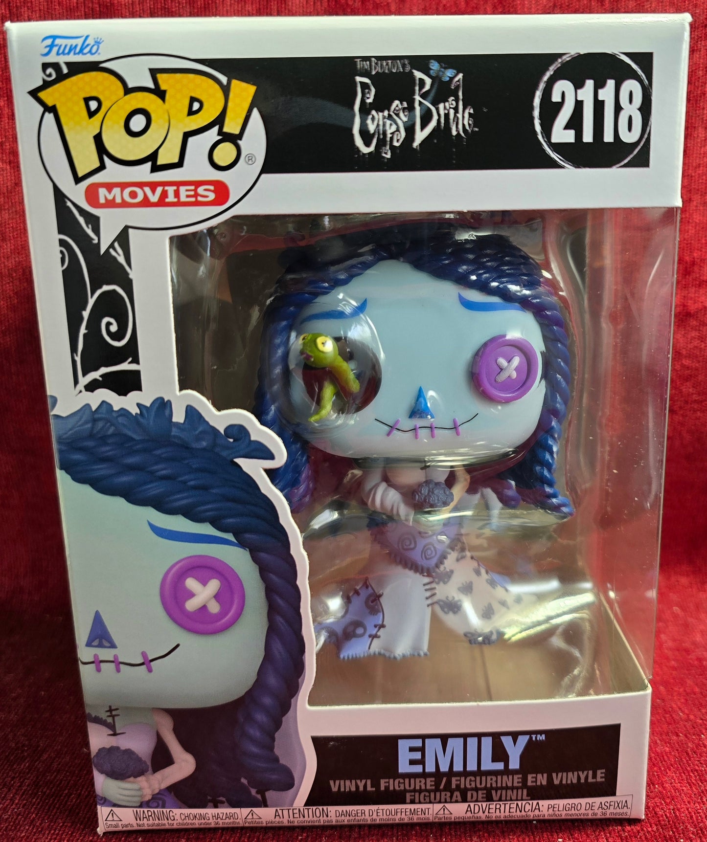 Funko Pops! Movies: Emily # 2118 (Nib)
With pop protector