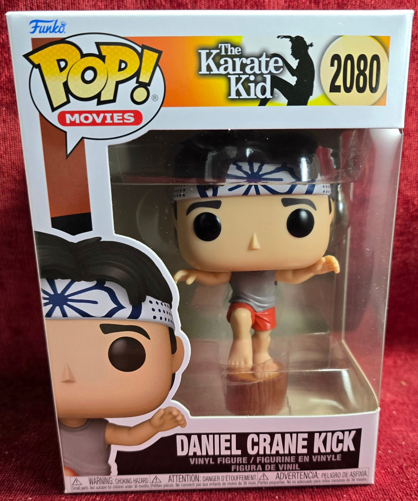 Funko Pop! Movies: Daniel Crane Kick # 2080 (Nib)
With pop protector