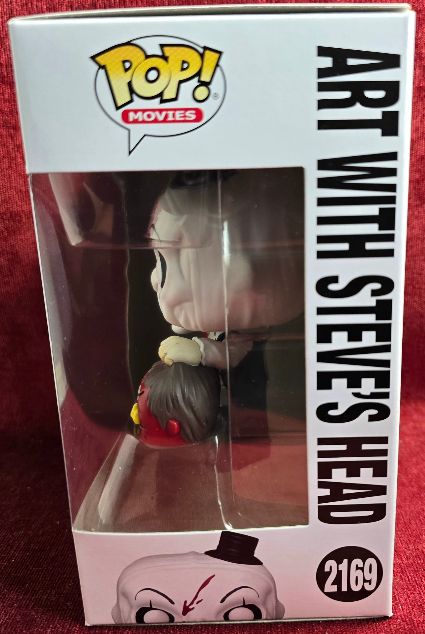 Funko POP! Movies: Art With Steve's Head # 2169 (Nib)
With pop protector