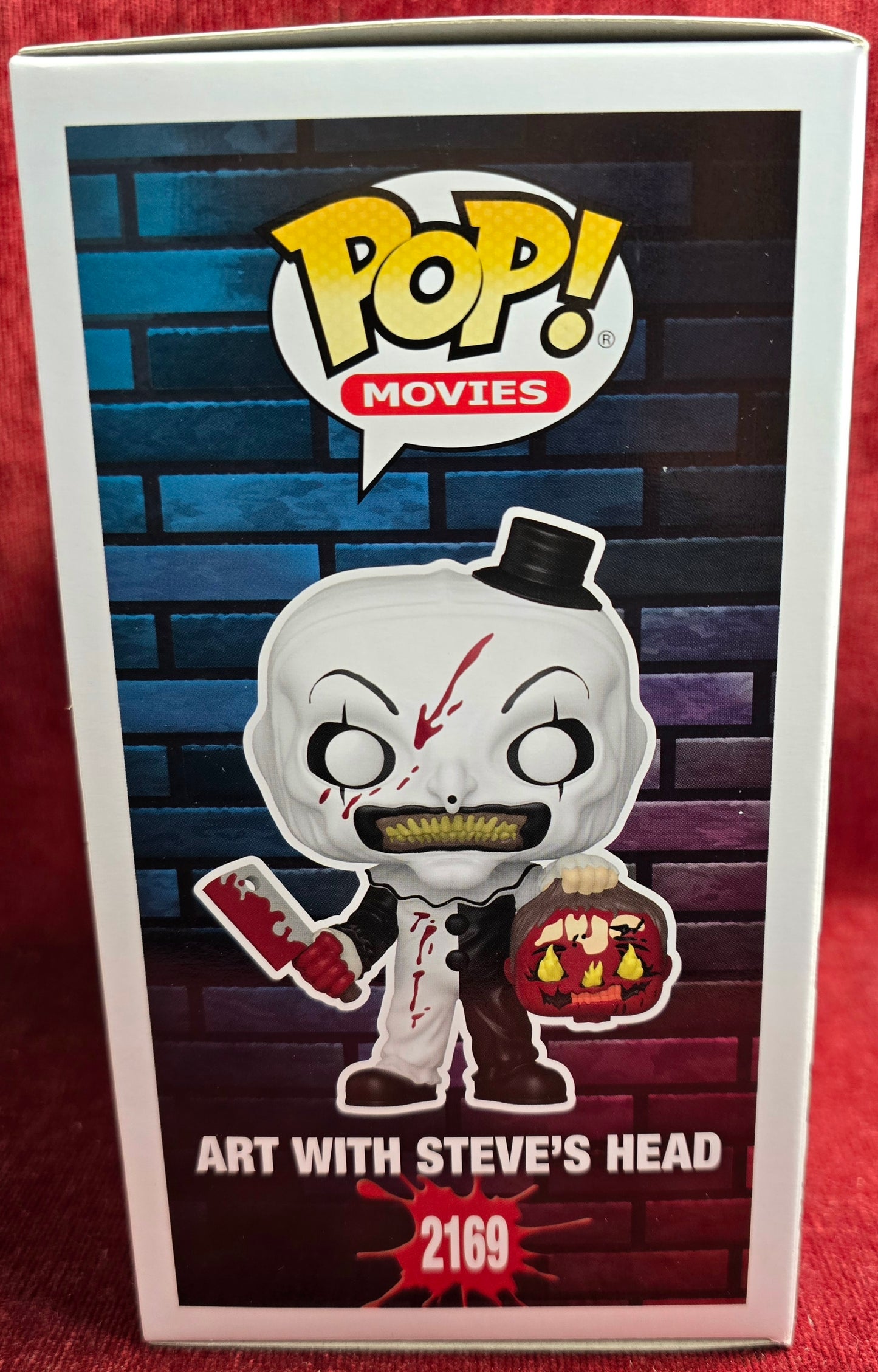 Funko POP! Movies: Art With Steve's Head # 2169 (Nib)
With pop protector