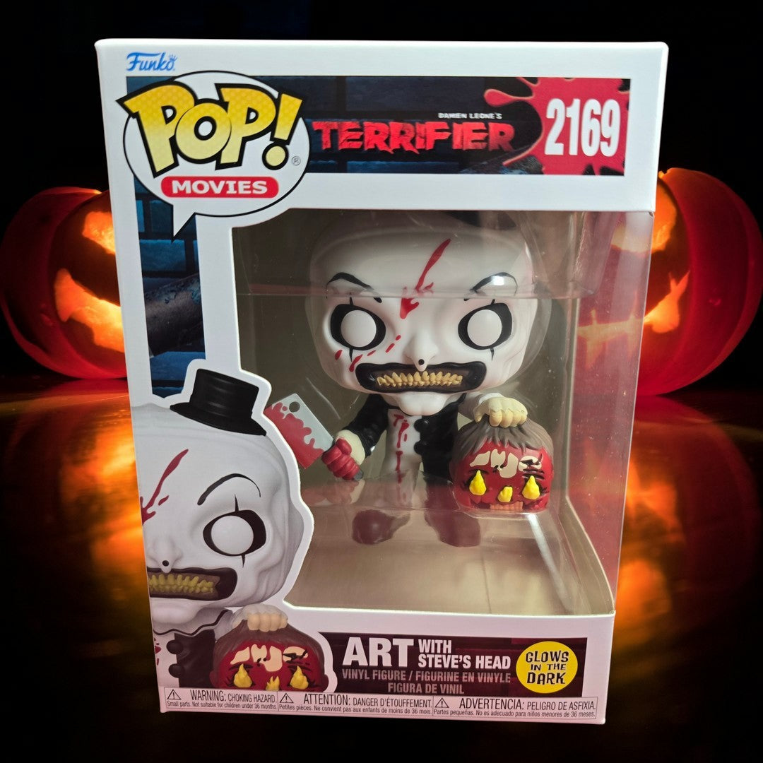 Funko POP! Movies: Art With Steve's Head # 2169 (Nib)
With pop protector