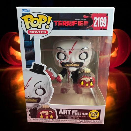 Funko POP! Movies: Art With Steve's Head # 2169 (Nib)
With pop protector