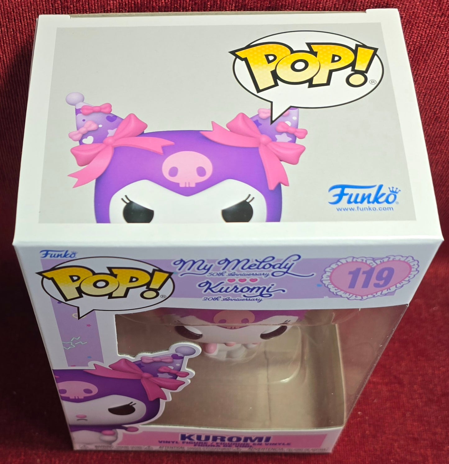 Funko Pop! Animation: Kuromi # 119 (Nib)
With pop protector