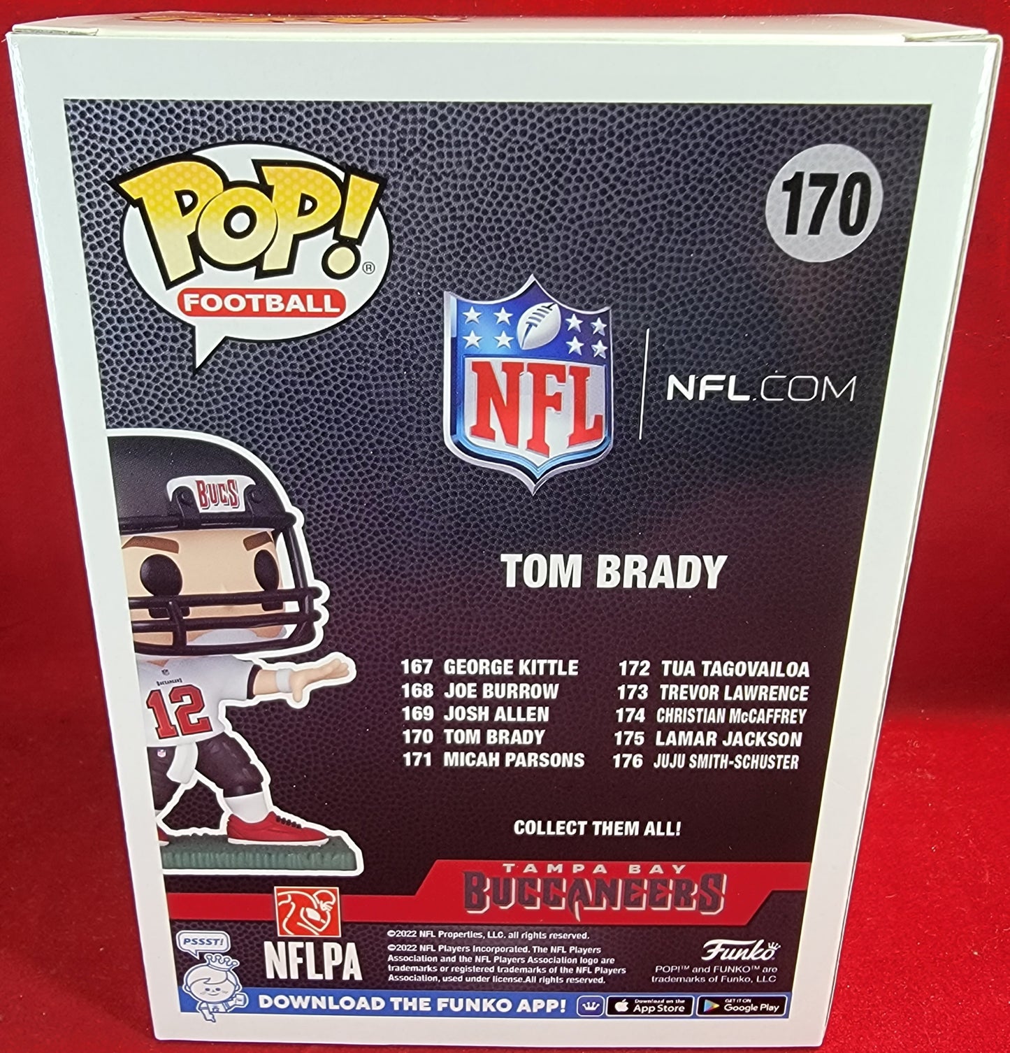 Tom brady funko # 170 (nib)