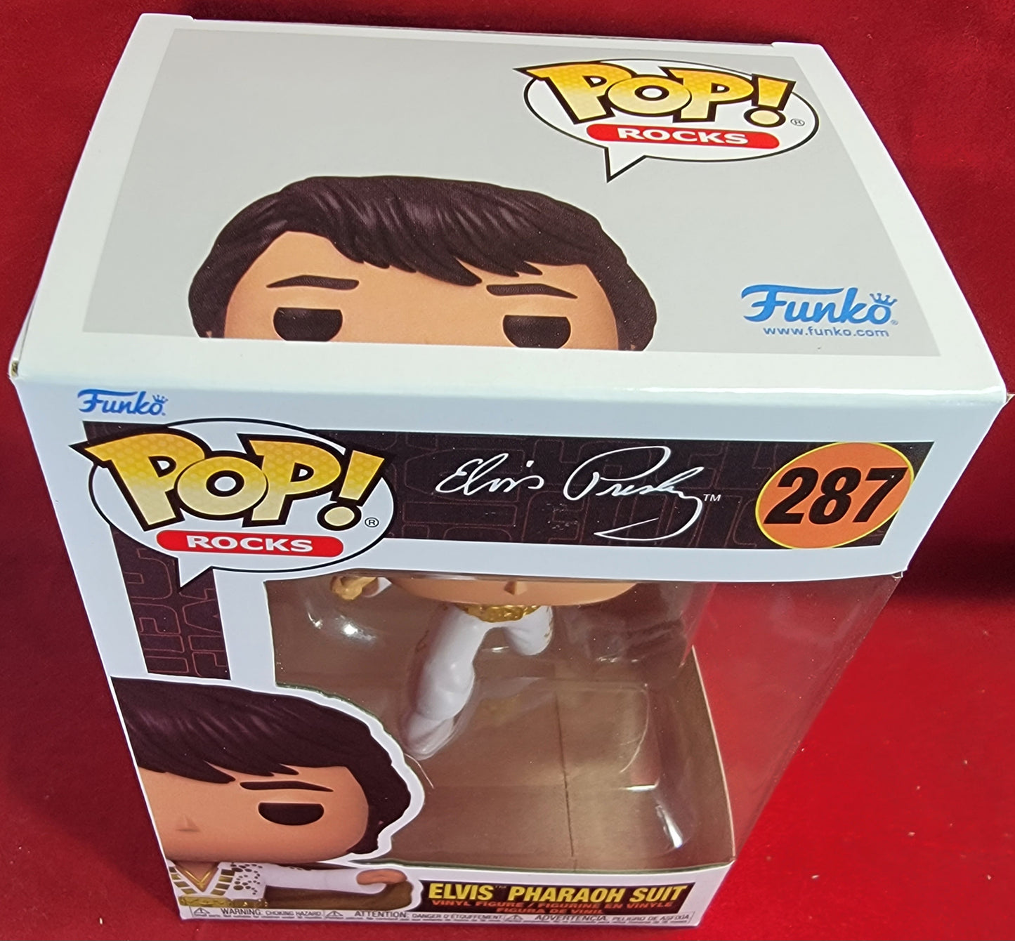 Elvis pharaoh suit funko # 287 (nib)