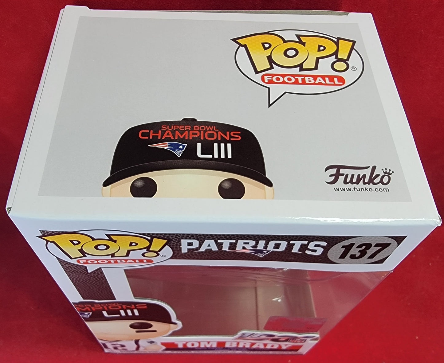 Tom brady funko # 137 (nib)