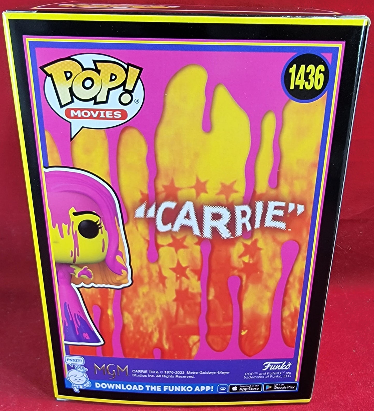 Carrie entertainment earth exclusive funko # 1436 (nib)