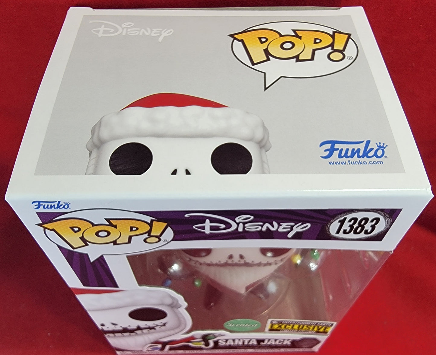 Santa jack entertainment earth funko # 1383 (nib)