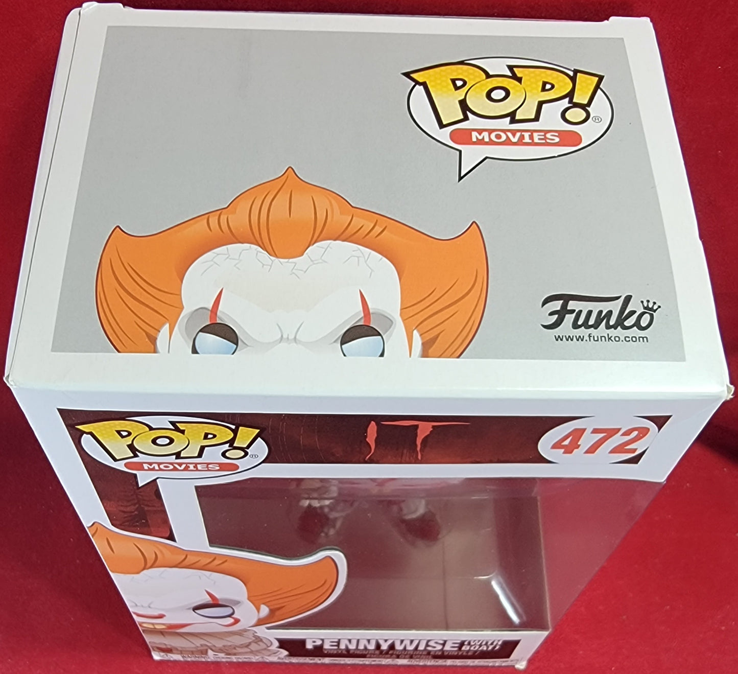 Pennywise (with boat) funko # 472 (nib)
