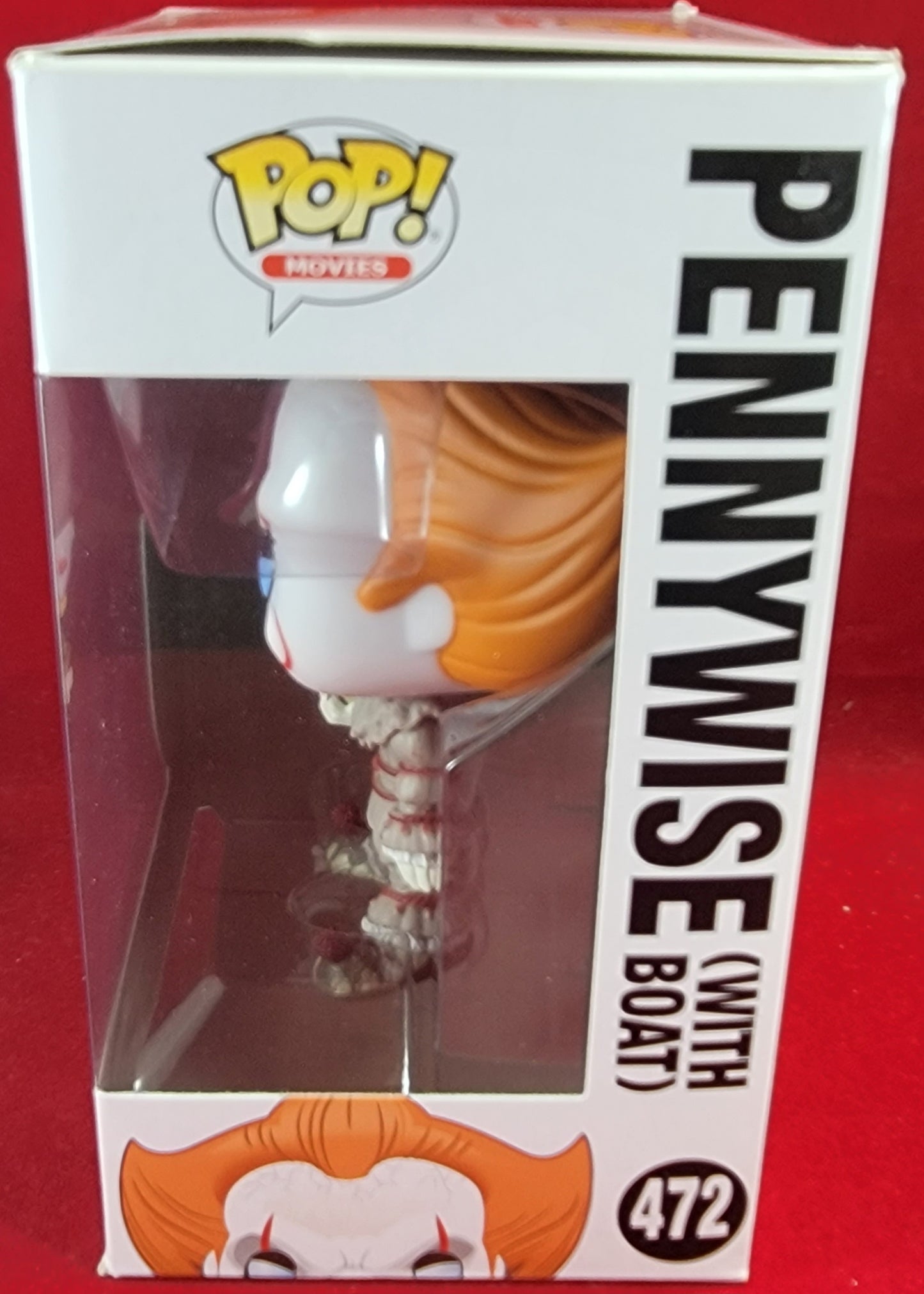 Pennywise (with boat) funko # 472 (nib)