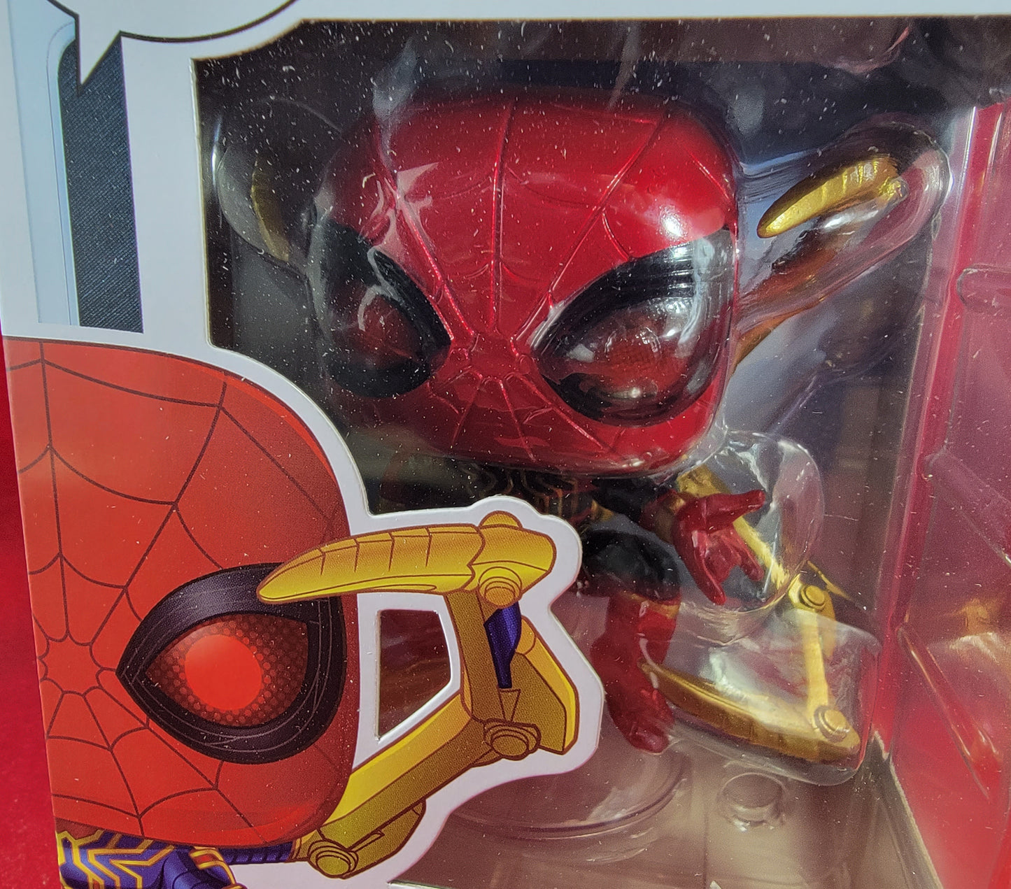 Iron spider funko # 574 (nib)