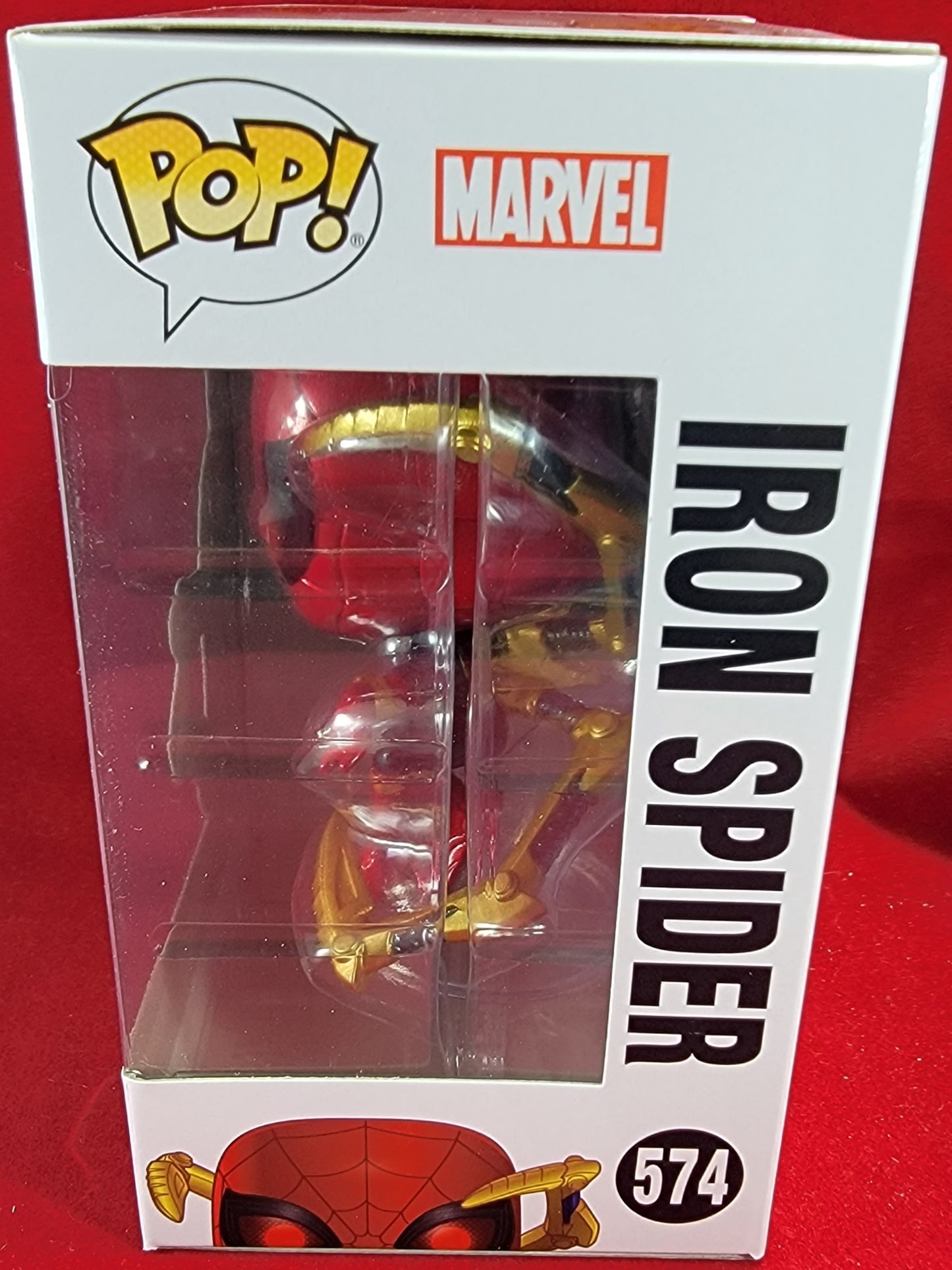 Iron spider funko # 574 (nib)