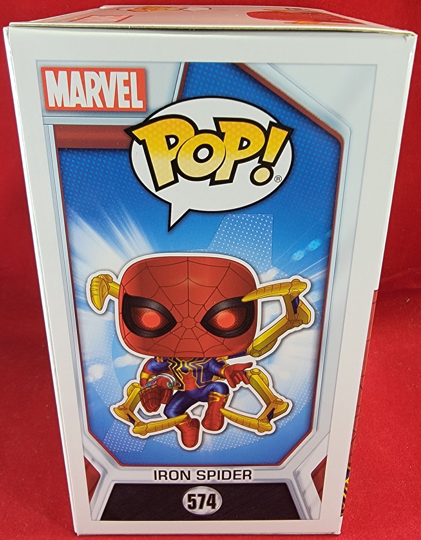 Iron spider funko # 574 (nib)