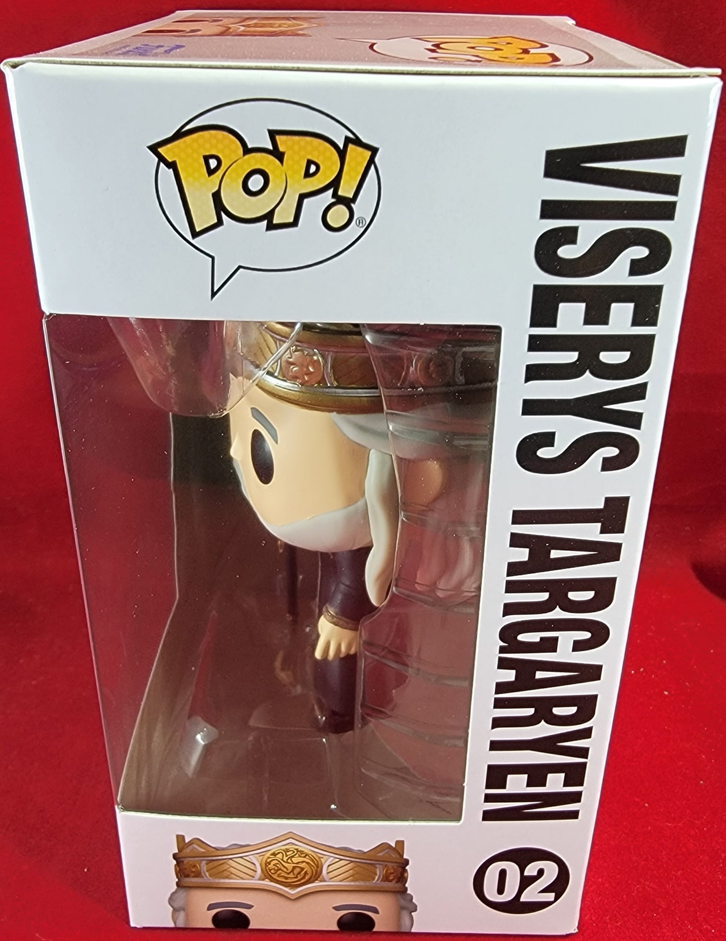 Viserys targaryen funko # 02 (nib)