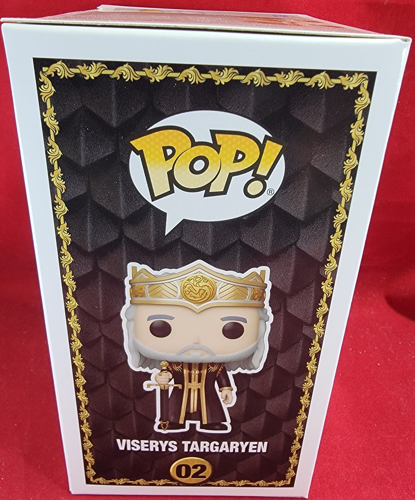 Viserys targaryen funko # 02 (nib)