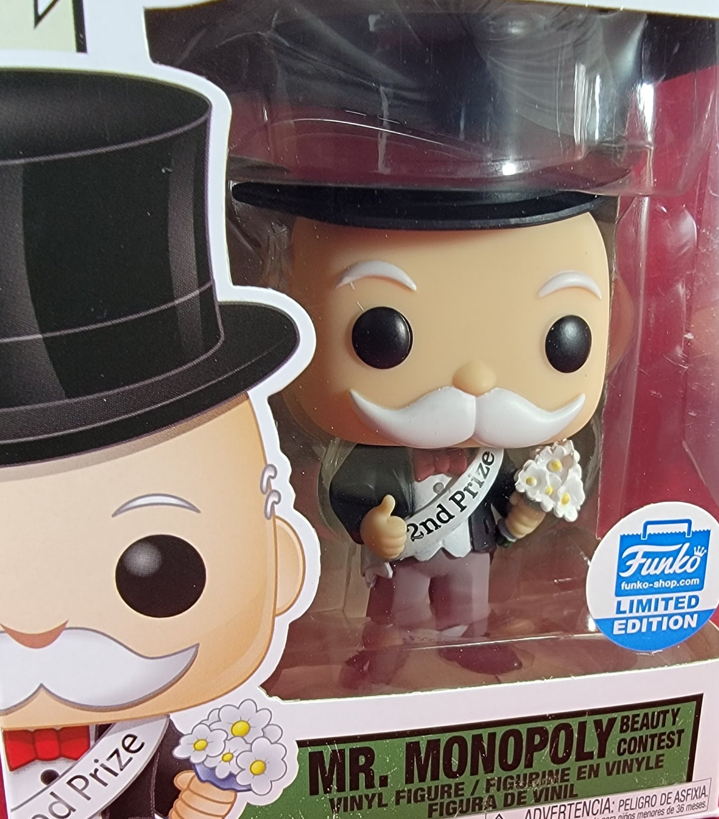 Mr. Monopoly beauty contest funko exclusive # 31 (nib)