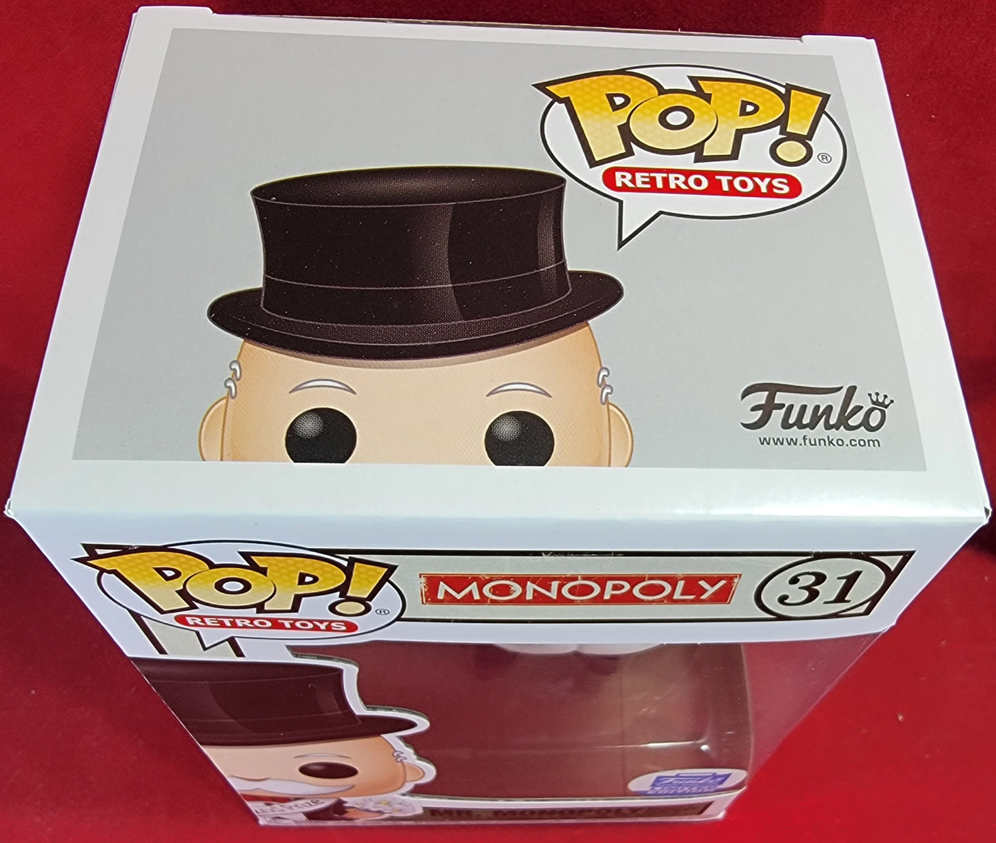 Mr. Monopoly beauty contest funko exclusive # 31 (nib)