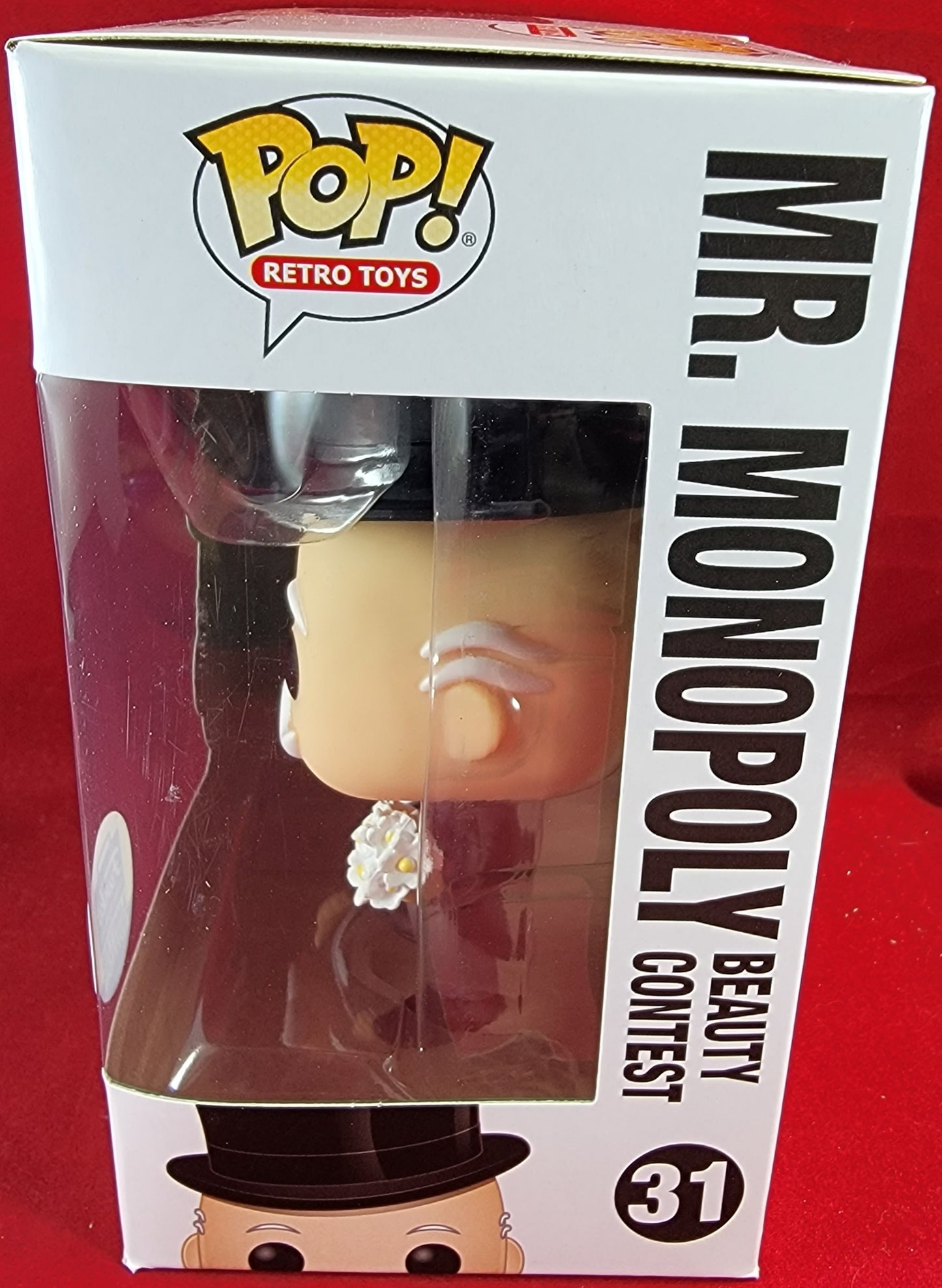 Mr. Monopoly beauty contest funko exclusive # 31 (nib)