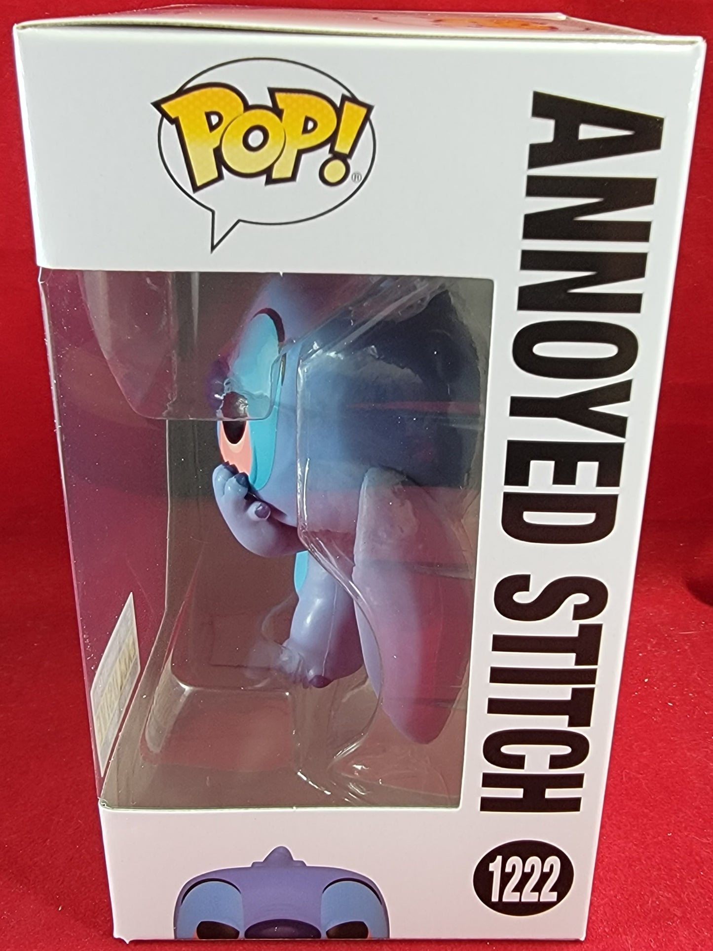 Annoyed stitch entertainment earth exclusive funko # 1222 (nib)