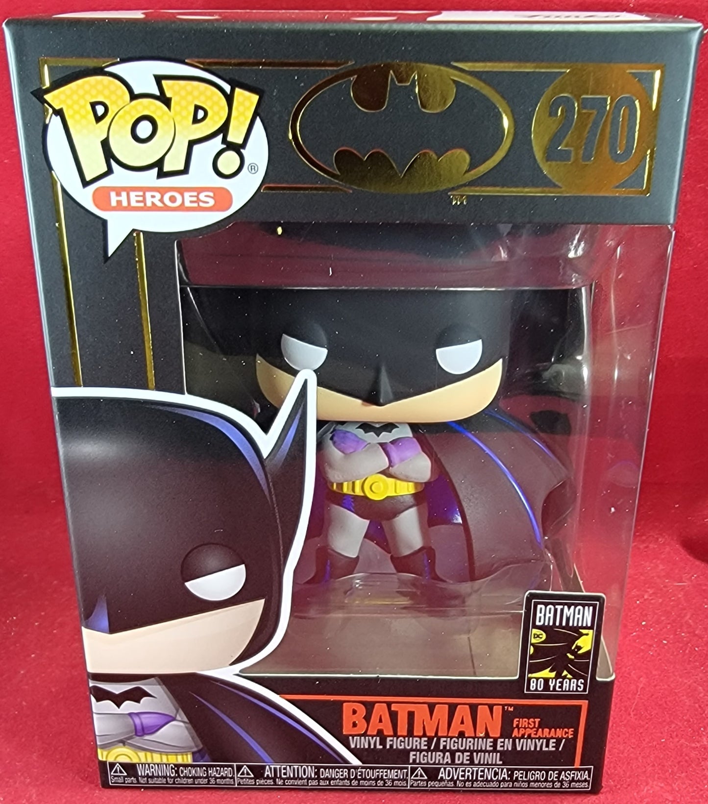 Batman first appearance funko # 270 (nib)