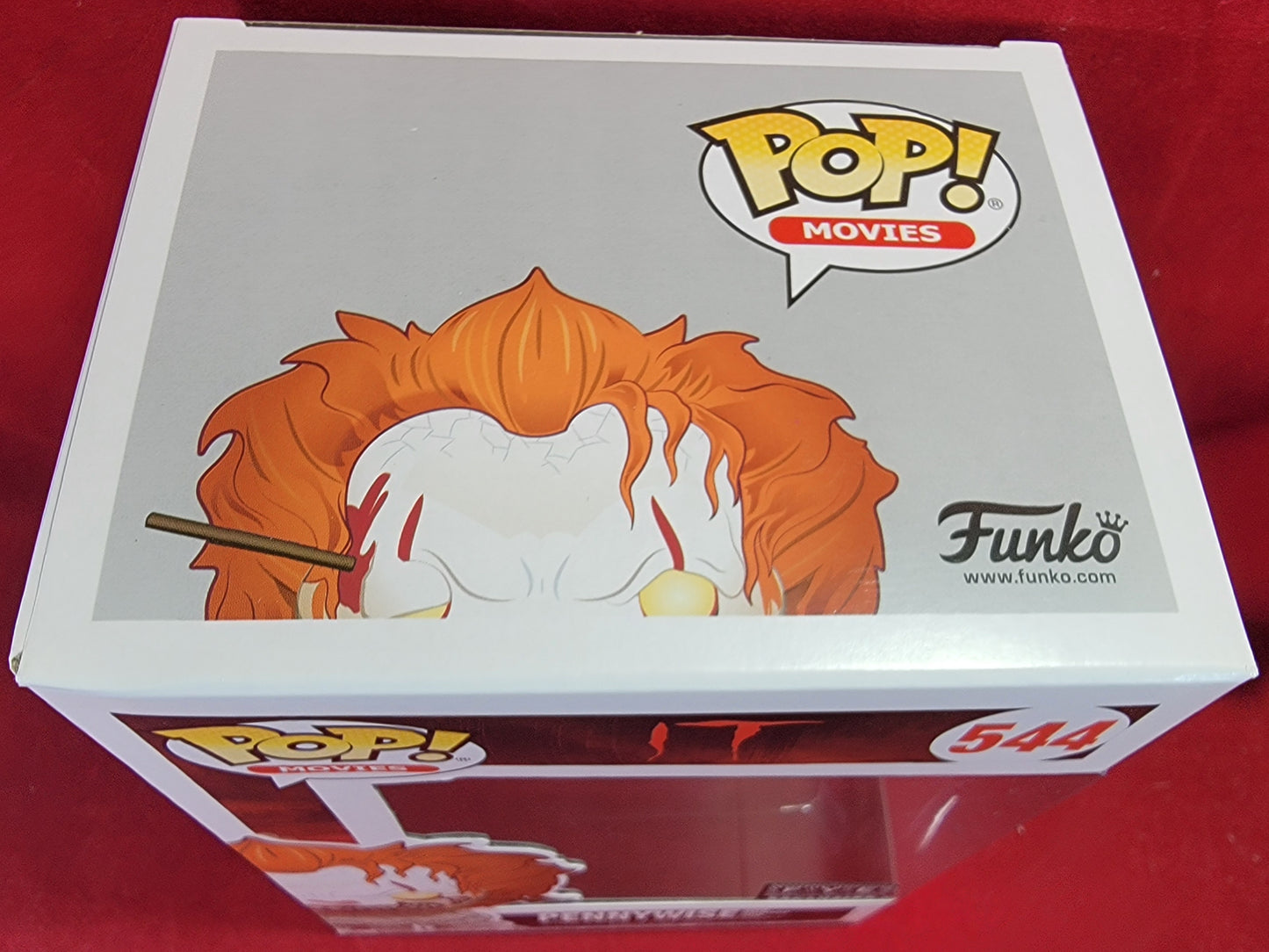 Pennywise with wrought iron fye exclusive funko # 544 (nib)