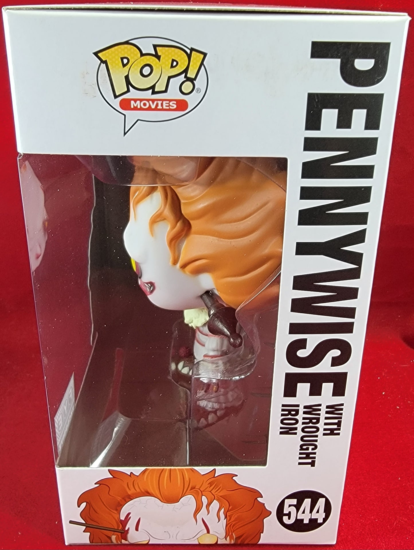 Pennywise with wrought iron fye exclusive funko # 544 (nib)