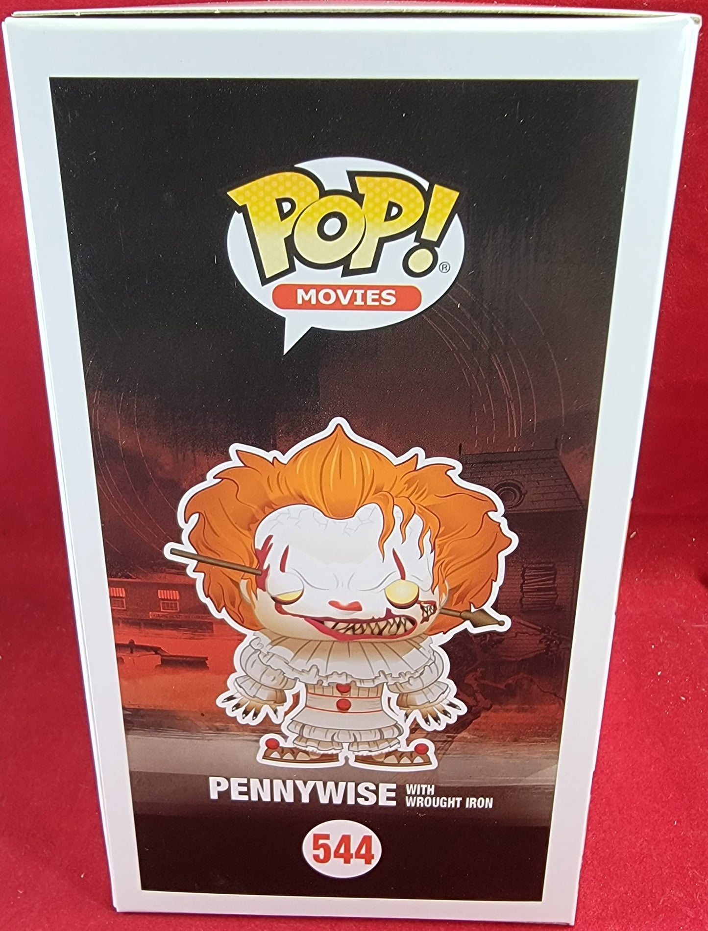 Pennywise with wrought iron fye exclusive funko # 544 (nib)