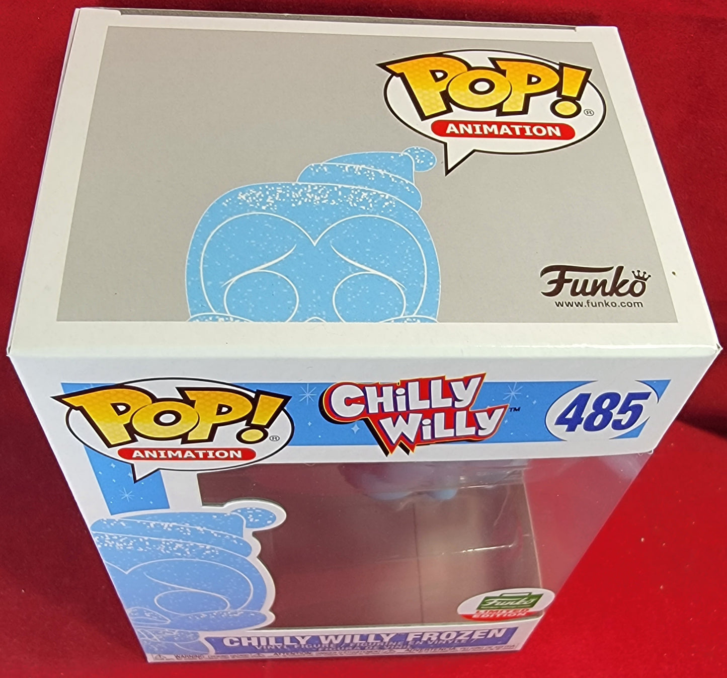 Chilly willy frozen funko exclusive # 485 (nib)