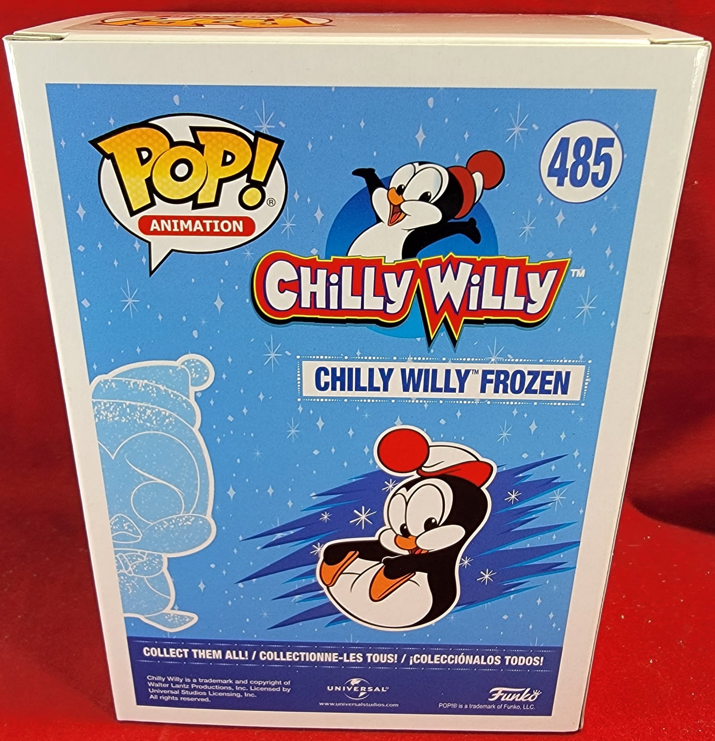 Chilly willy frozen funko exclusive # 485 (nib)