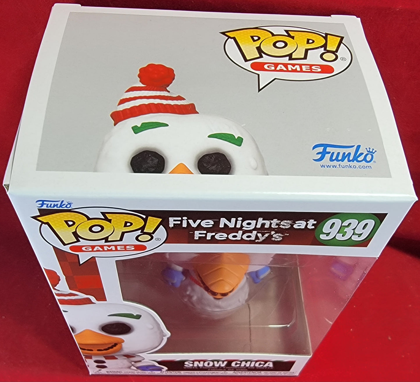 Snow Chica # 939 funko (nib)