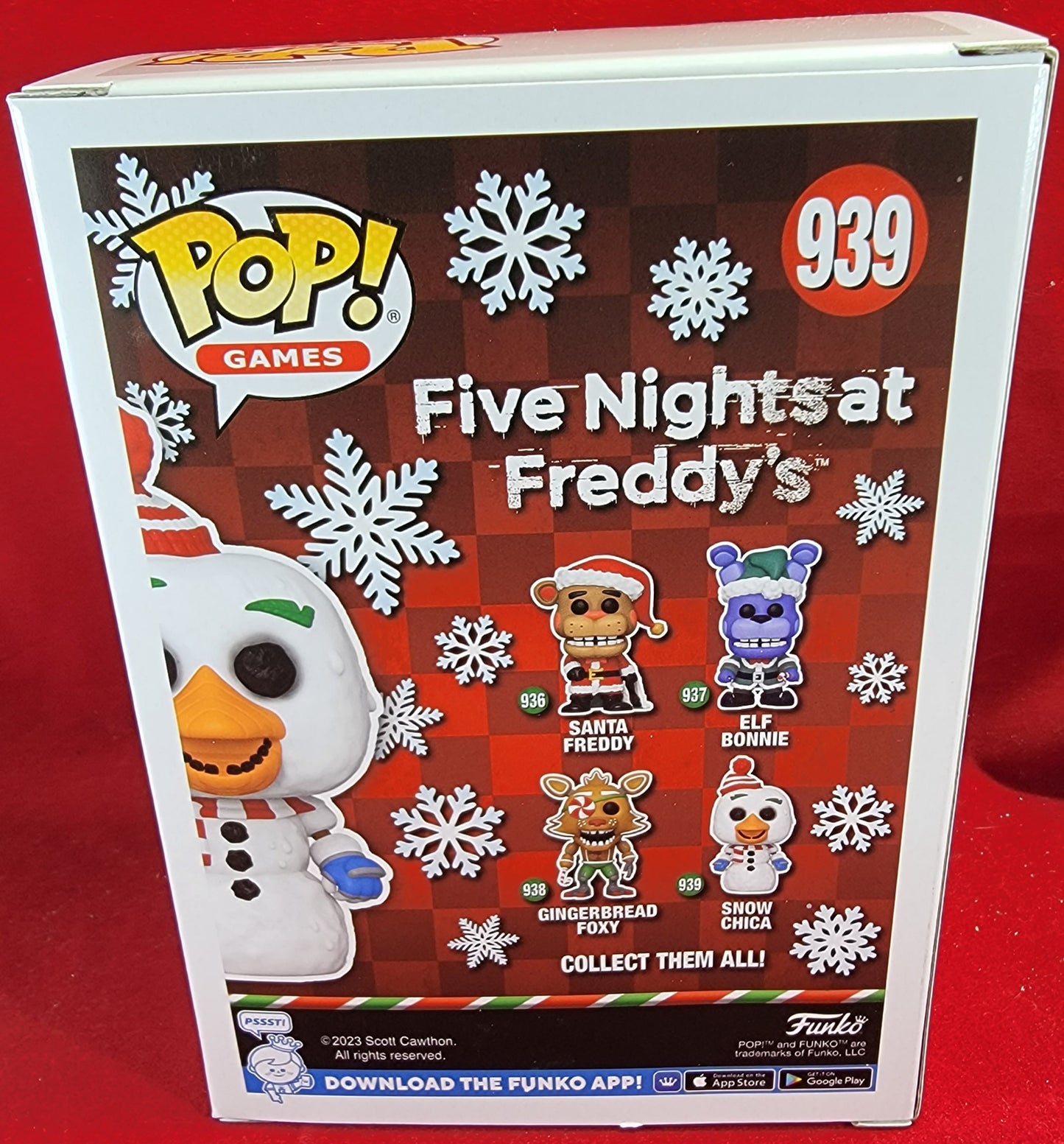 Snow Chica # 939 funko (nib)