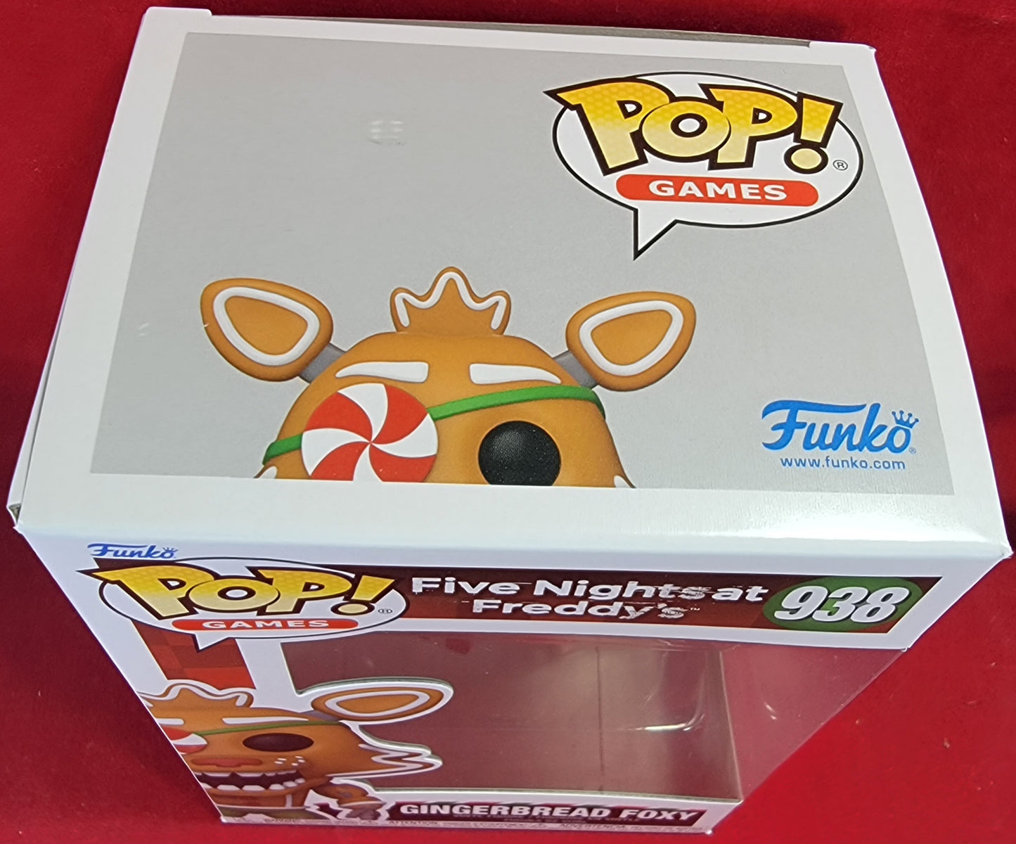 Gingerbread foxy funko # 938 (nib)