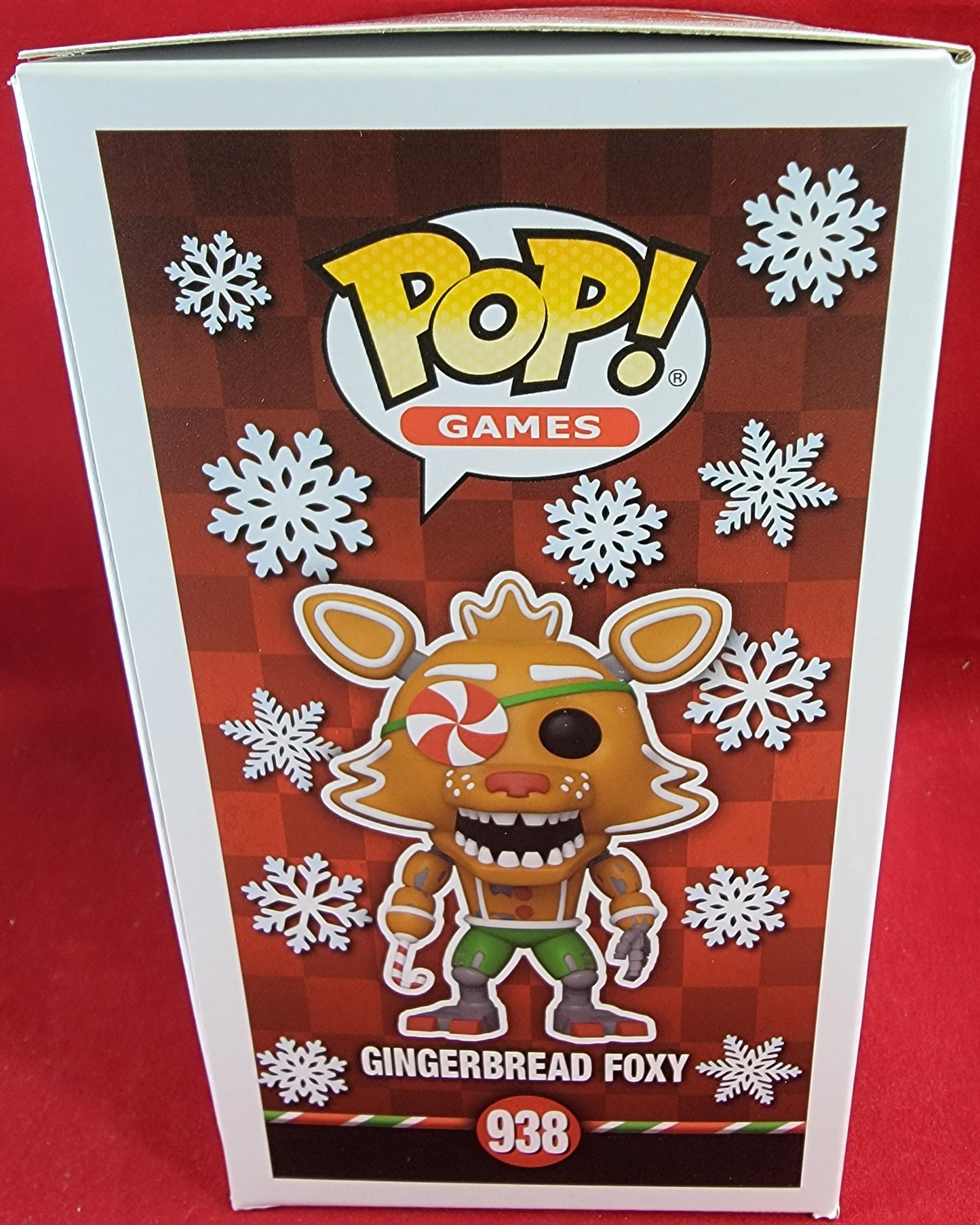 Gingerbread foxy funko # 938 (nib)