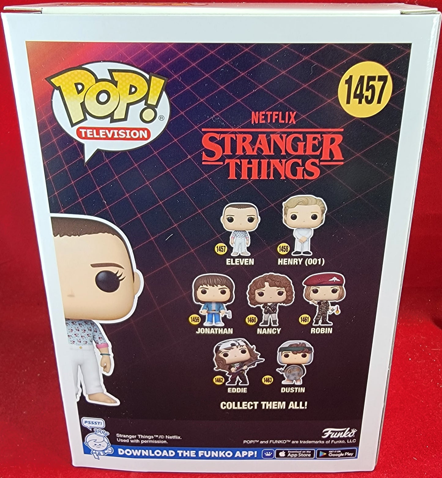 Eleven chase funko # 1457 (nib)