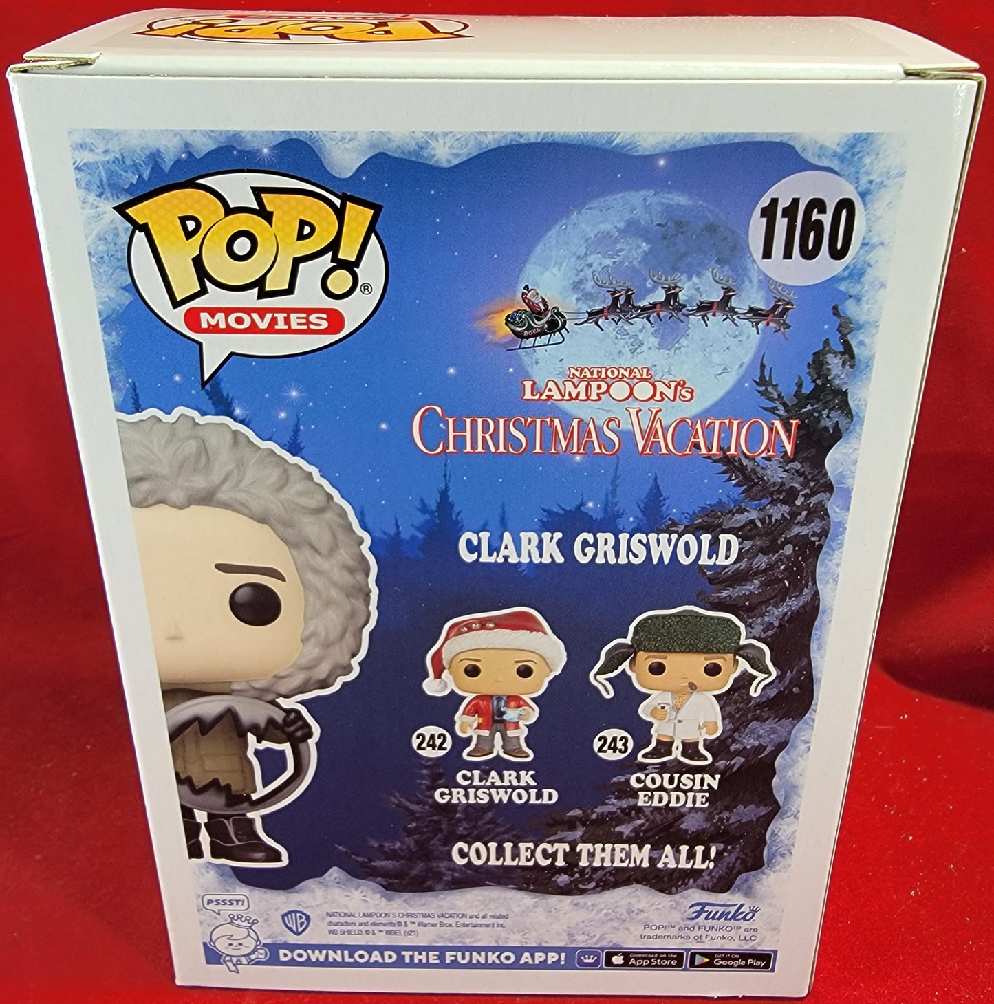 Clark Griswold fye exclusive funko # 1160 (nib)