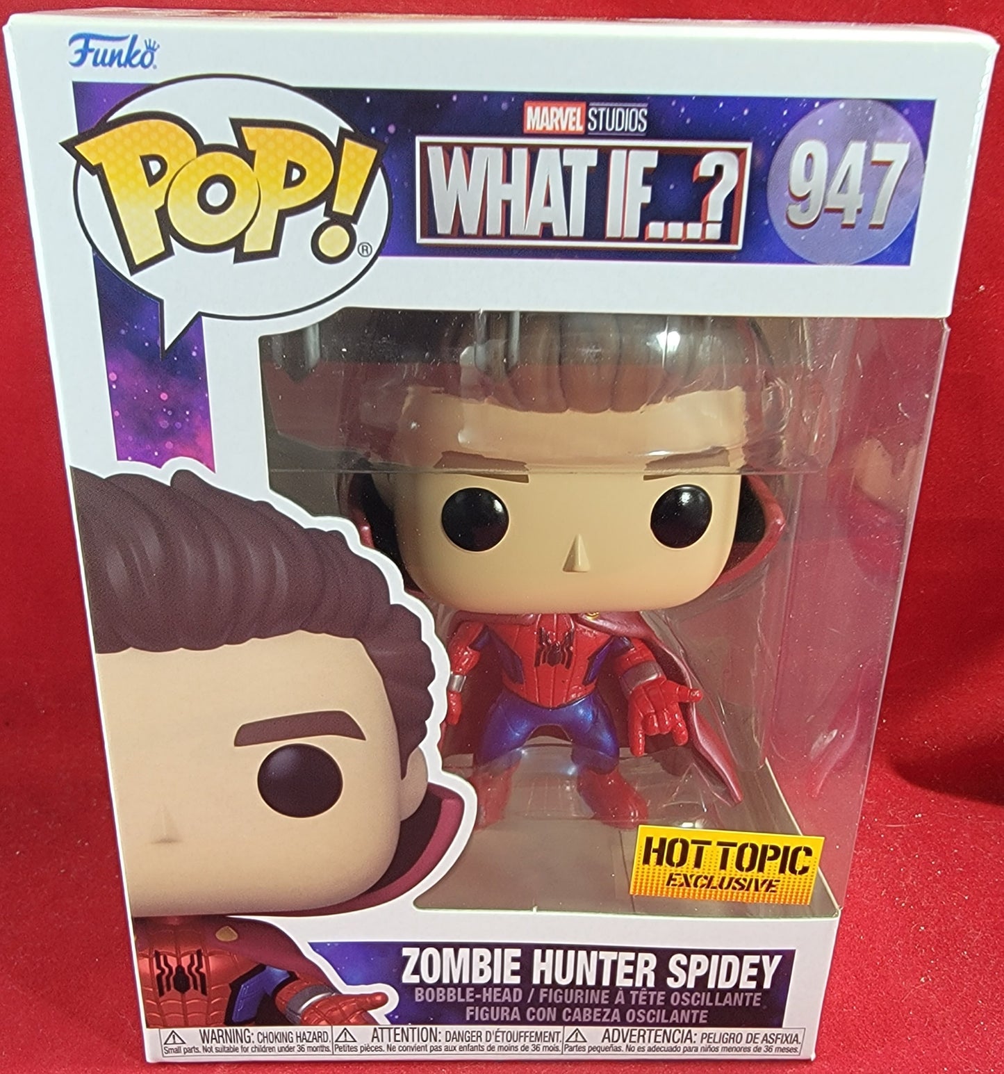 Zombie hunter spidey hot topic exclusive # 947 (nib)